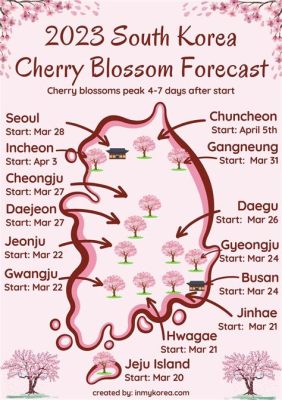 韓国 5月 気温: 桜が咲く前に雪が降るかもしれない